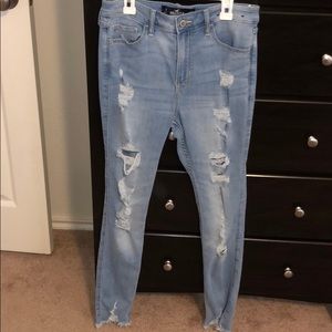 Distressed Hollister Jeans